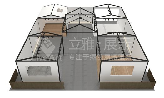 广州国际家具博览会广州旧用文化展位展台设计搭建