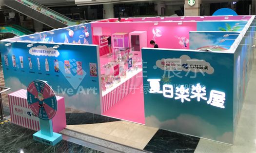 广州正佳广场-小林制药展台搭建